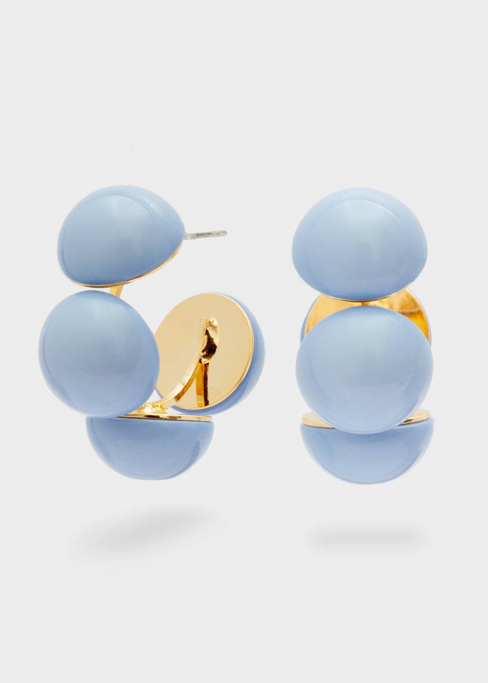 Nalí GILDA HOOP EARRINGS + COLORS Moda
