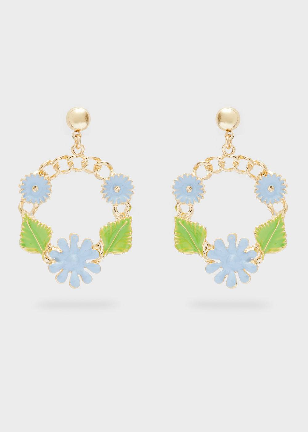 Nalí SPRING LONG EARRINGS FLOWERS + COLORS Negozio