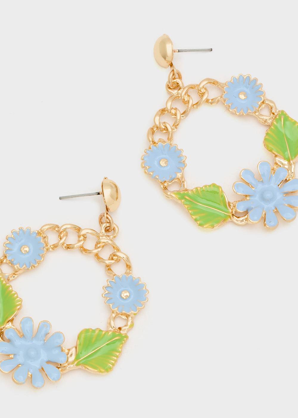 Nalí SPRING LONG EARRINGS FLOWERS + COLORS Negozio