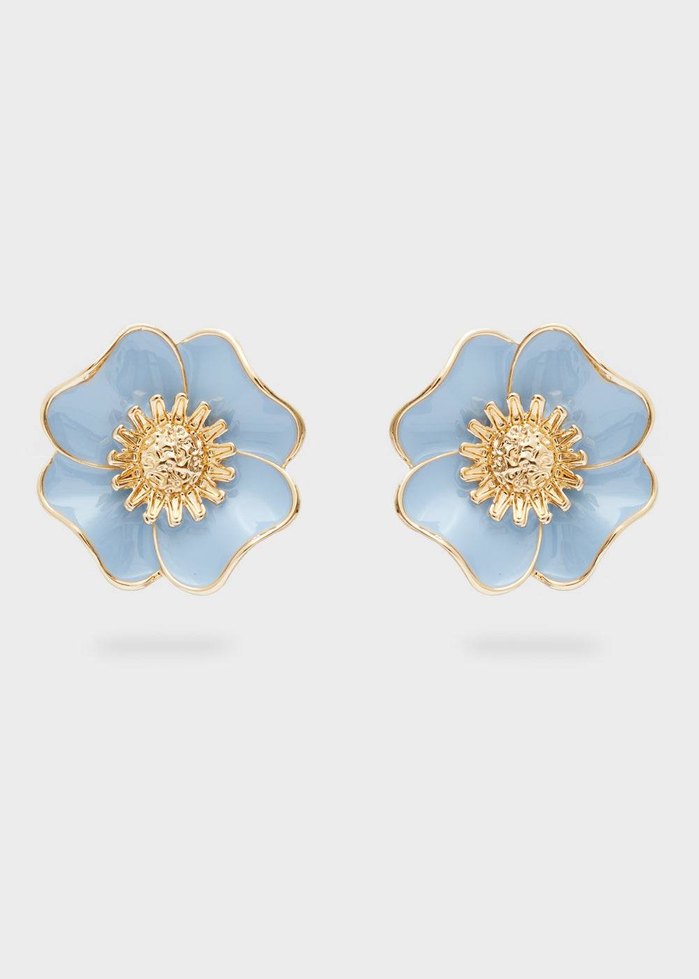 Nalí FLOWER LOBE ENAMEL EARRINGS + COLORS Sconto di tempo limitato