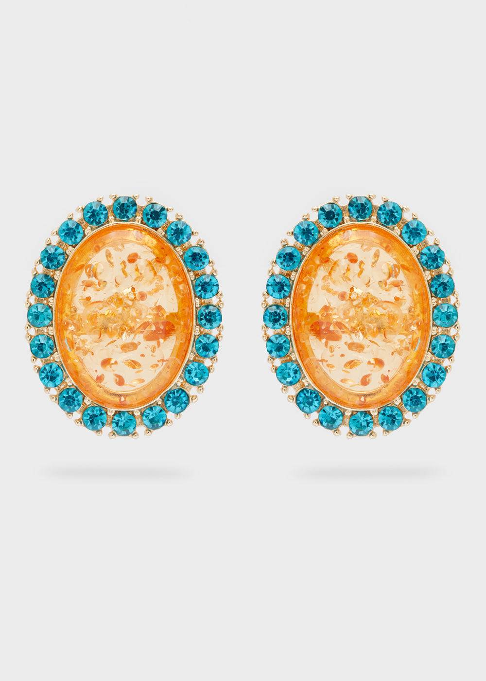 Nalí DENISE OVAL EARRINGS + COLORS Prezzo di fabbrica