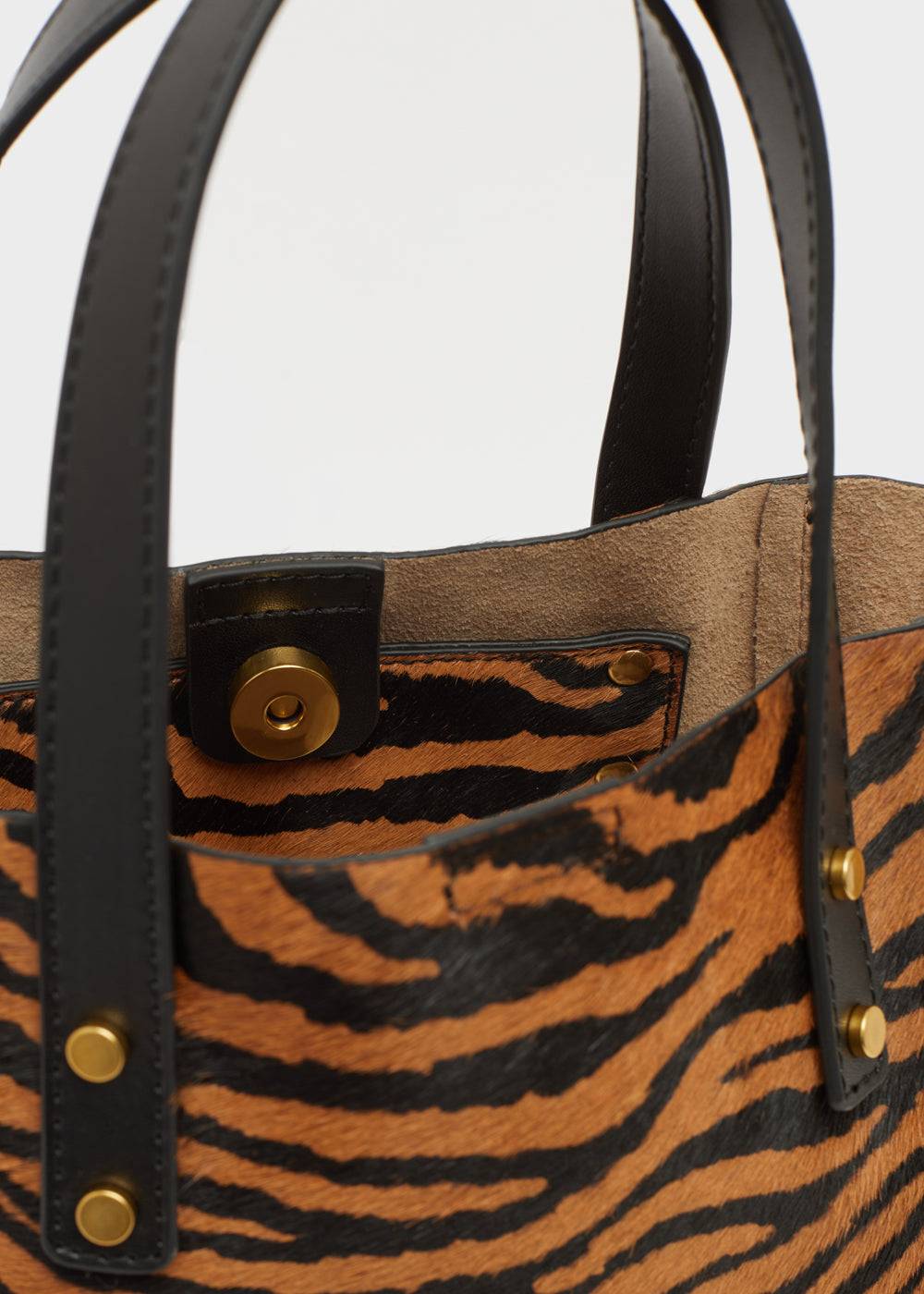 Nalí CHANTAL BAG IN RELA LEATHER ZEBRA 2025