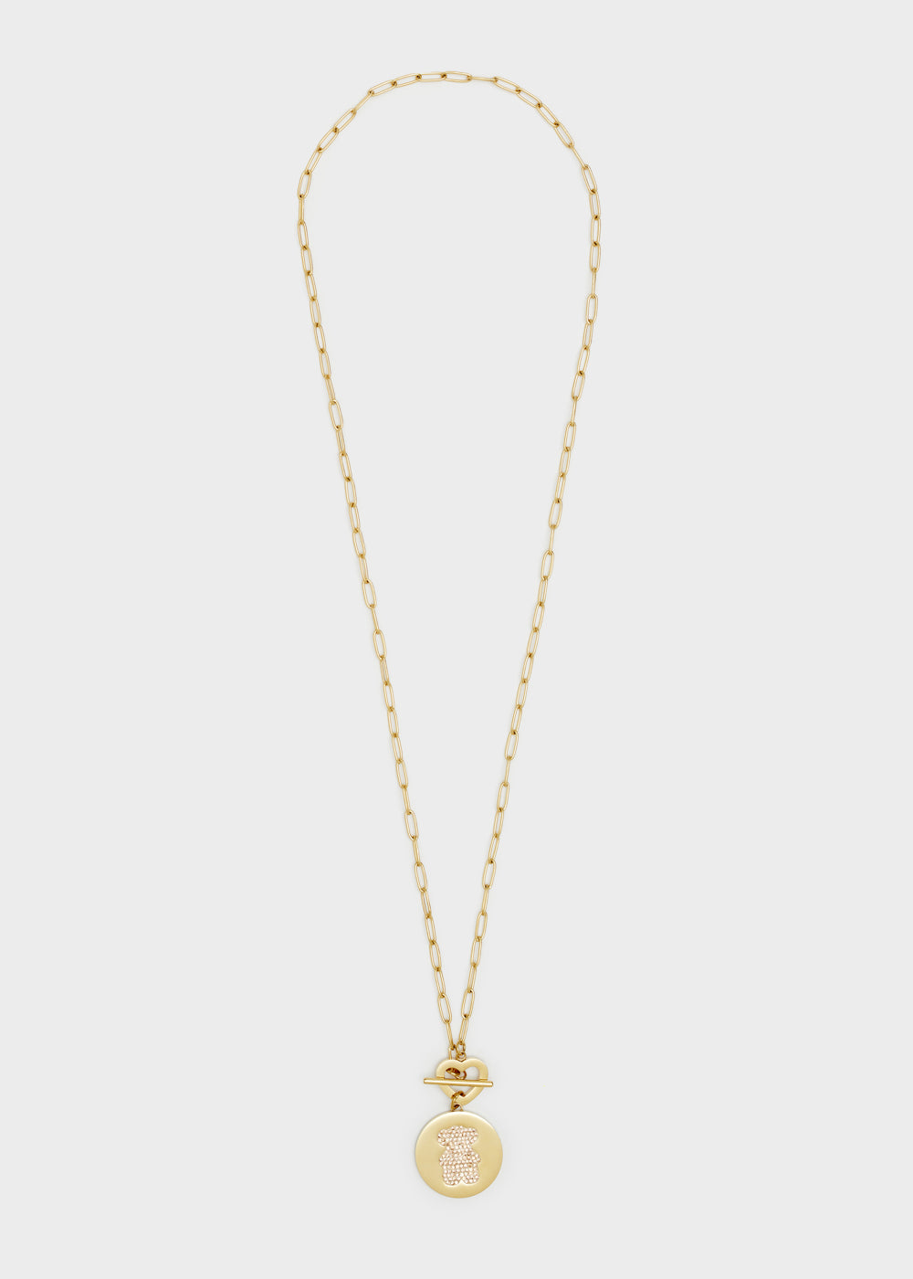 Nalí 14KT GOLD PLA. S. STEEL TEDDY NECKLACE 2025