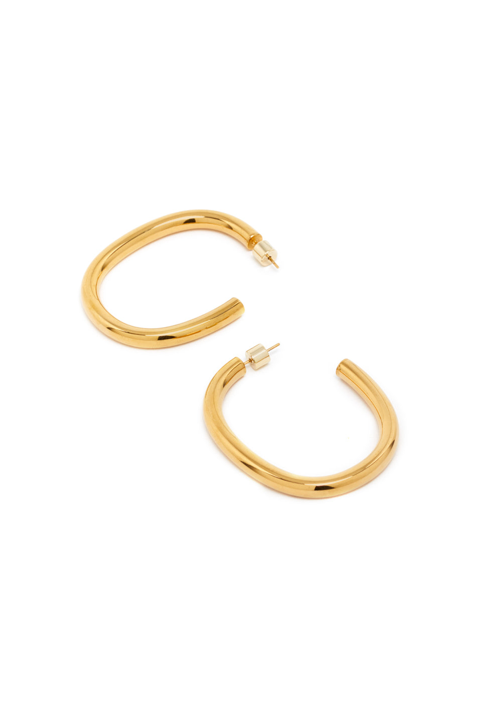 Nalí EARRINGS NINA HALF-HOOP GOLD COLOR Qualità