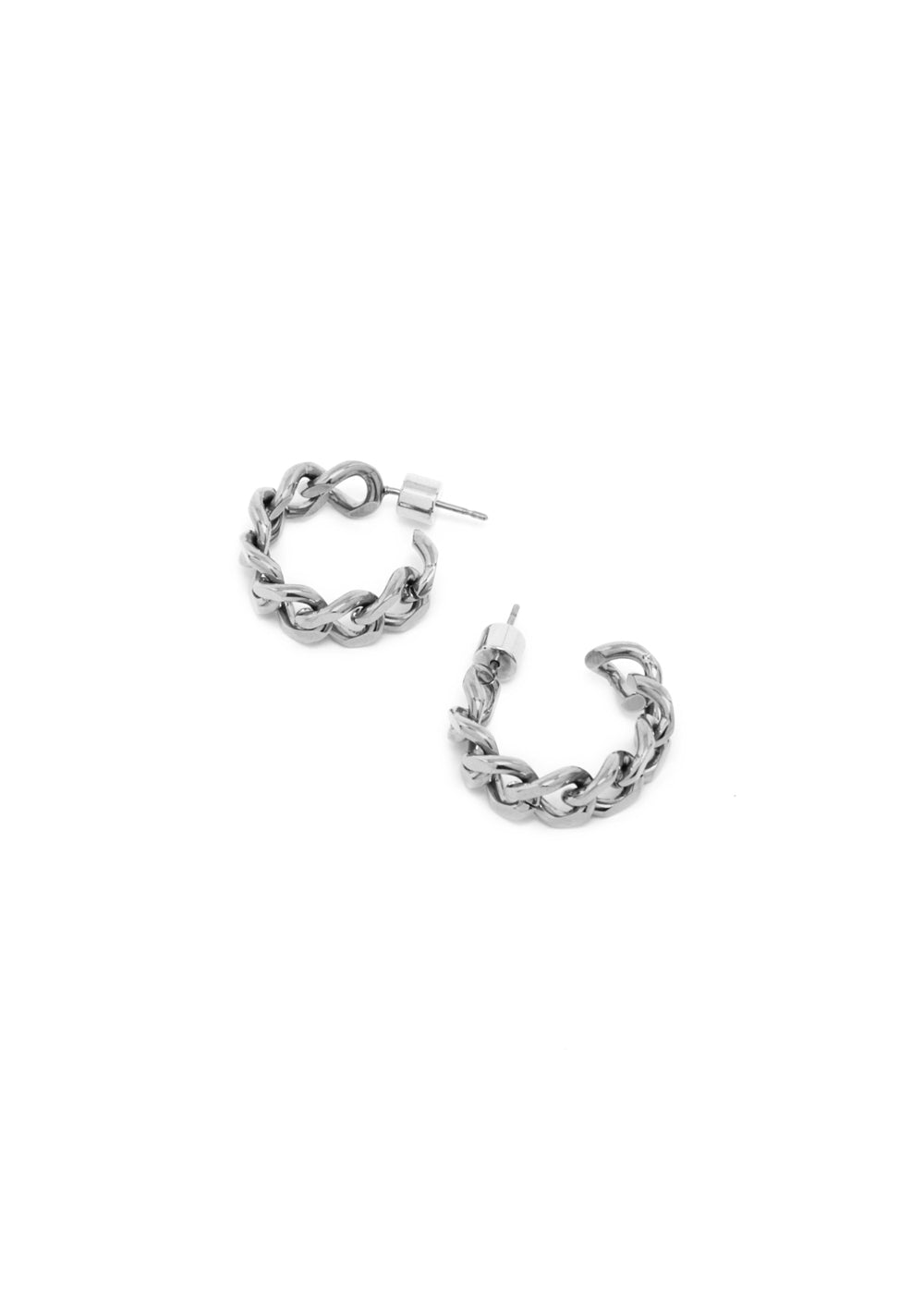 Nalí SILVER ISA CHAIN EARRINGS Vendita