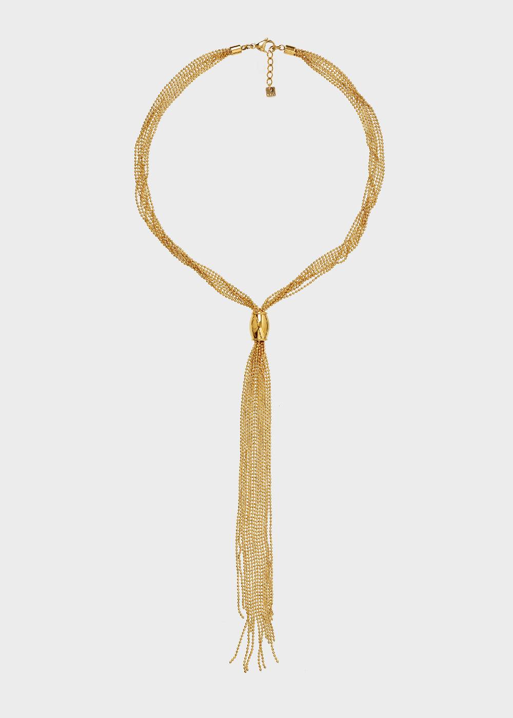 Nalí STAIN. STEEL SISSI CHAIN NECKLACE IN GOLD Soddisfazione Garantita