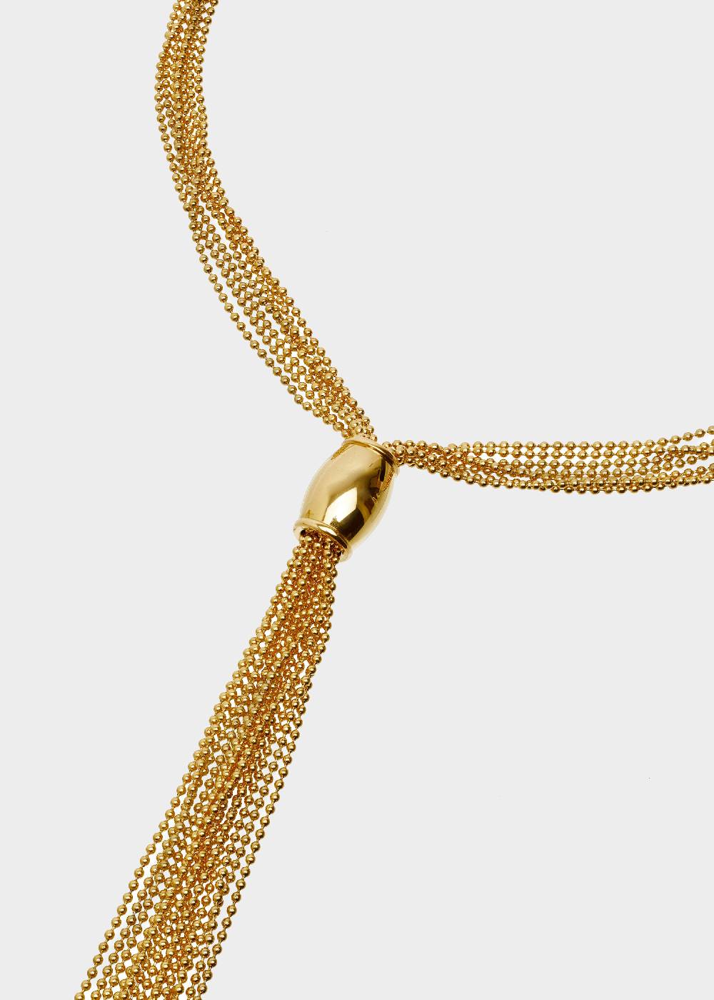 Nalí STAIN. STEEL SISSI CHAIN NECKLACE IN GOLD Soddisfazione Garantita