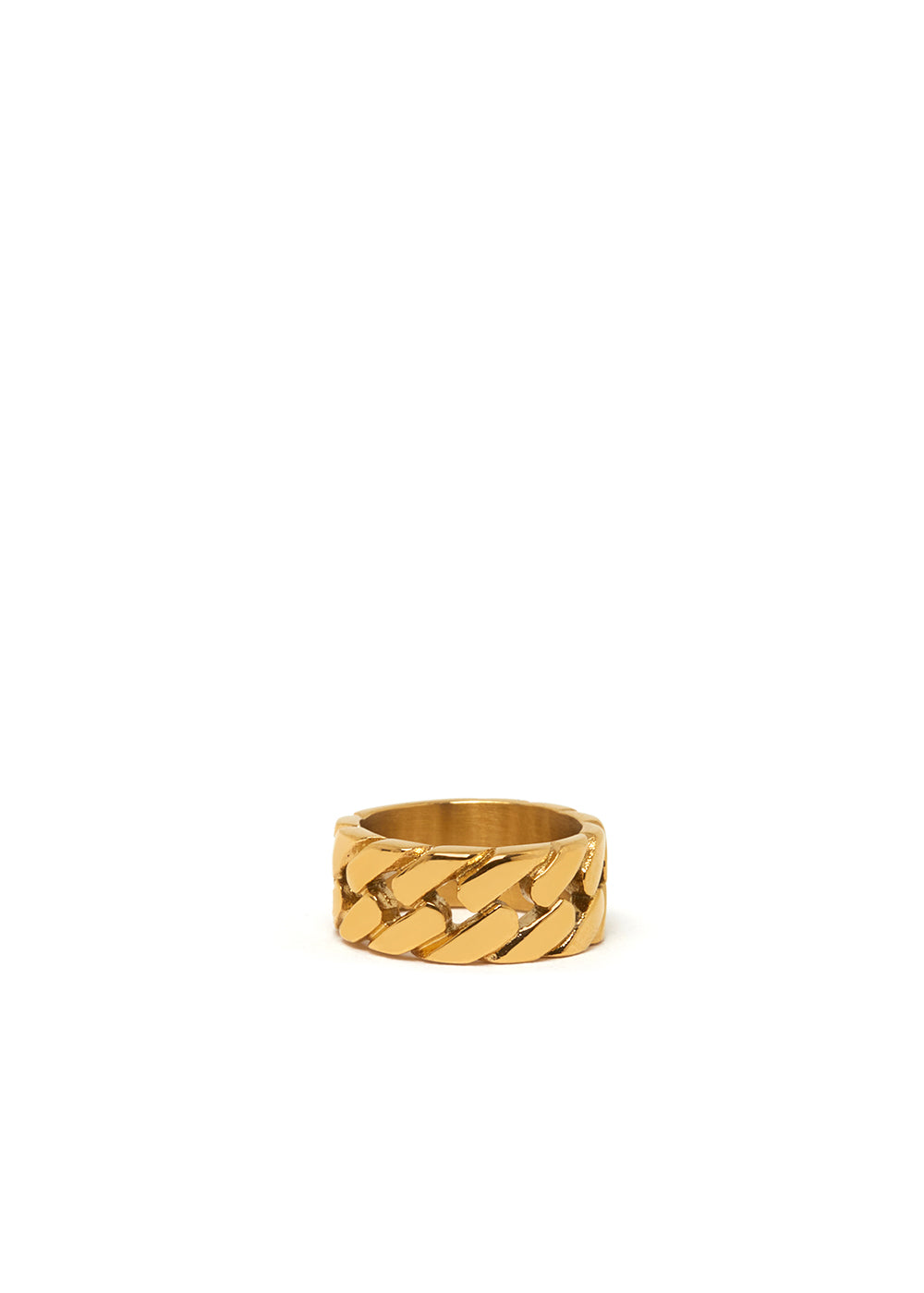 Nalí JACKIE BRAIDED RING IN GOLD STAINLESS STEEL Online