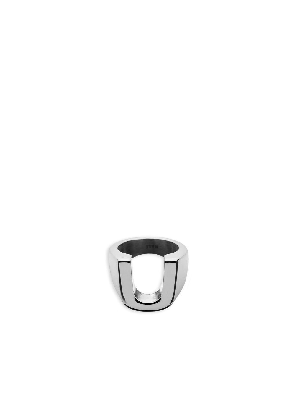 Nalí CHUNKY SILVER RING LETTER + LETTERS Hotsell