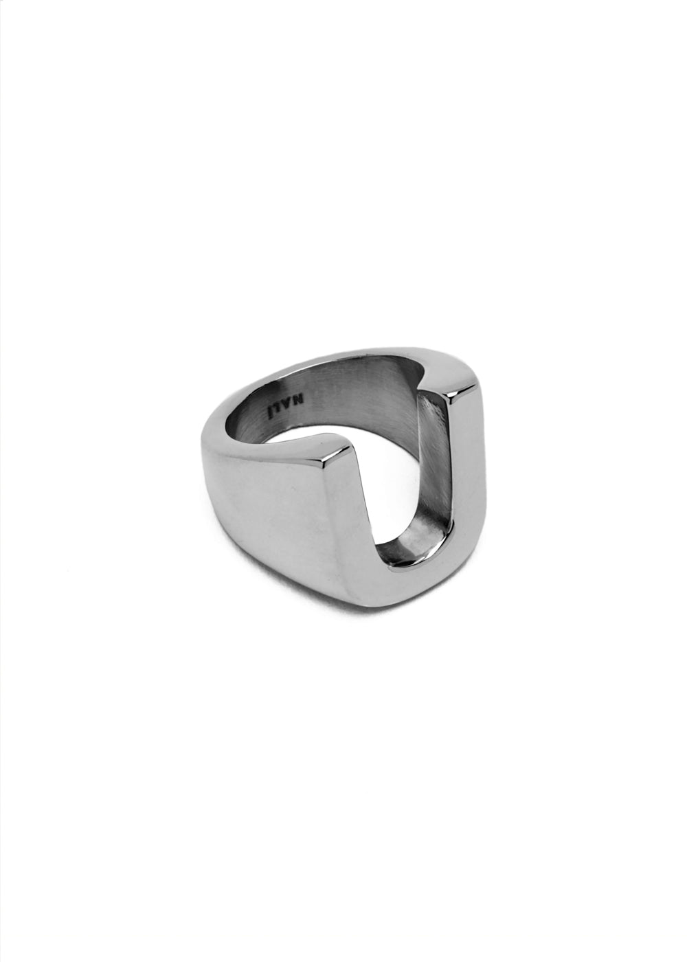 Nalí CHUNKY SILVER RING LETTER + LETTERS Hotsell