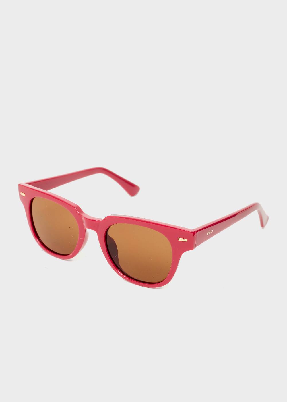 Nalí LEO ROUND FUSHIA SUNGLASSES In Linea