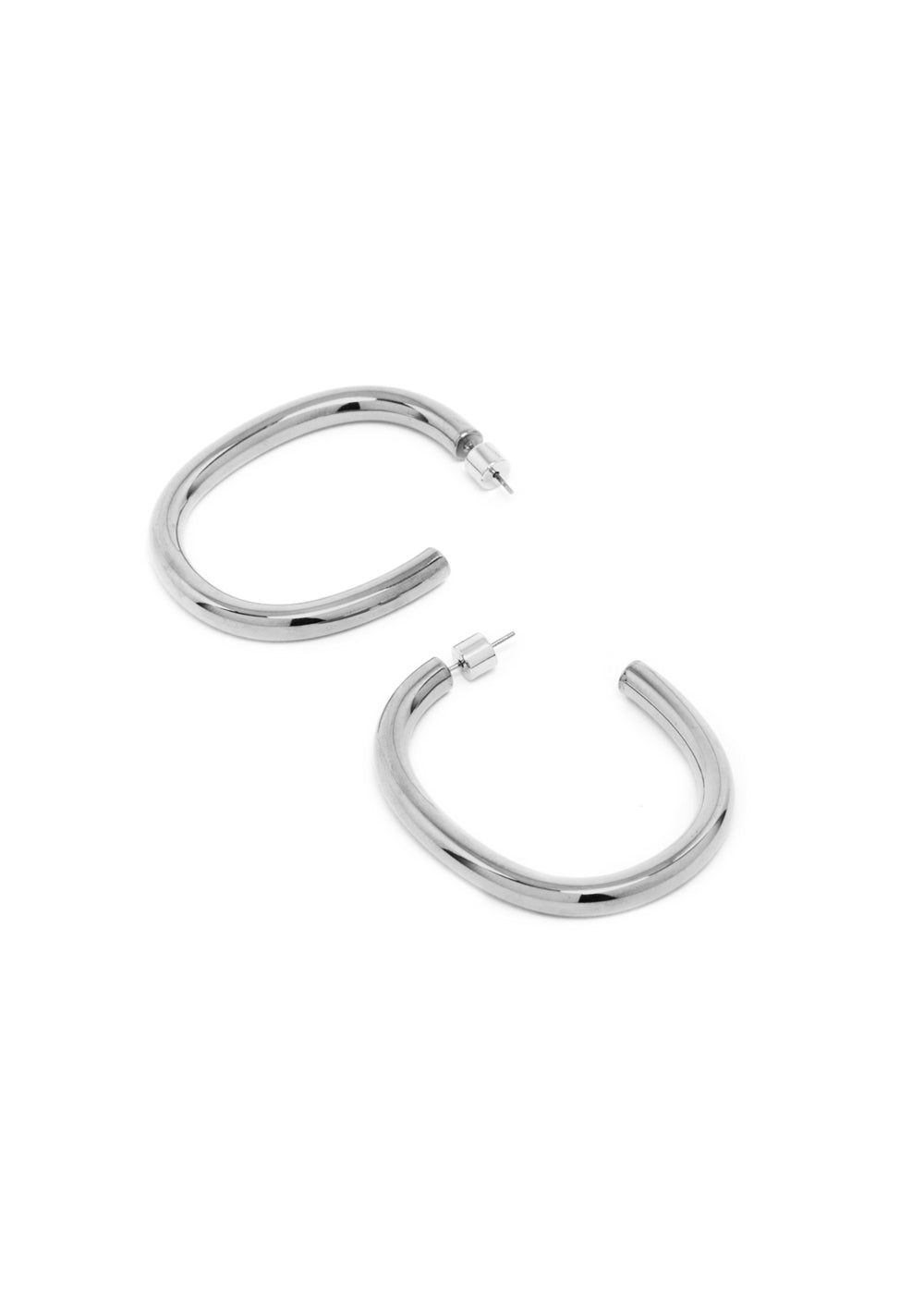 Nalí EARRINGS NINA HALF-HOOP SILVER COLOR Promozione