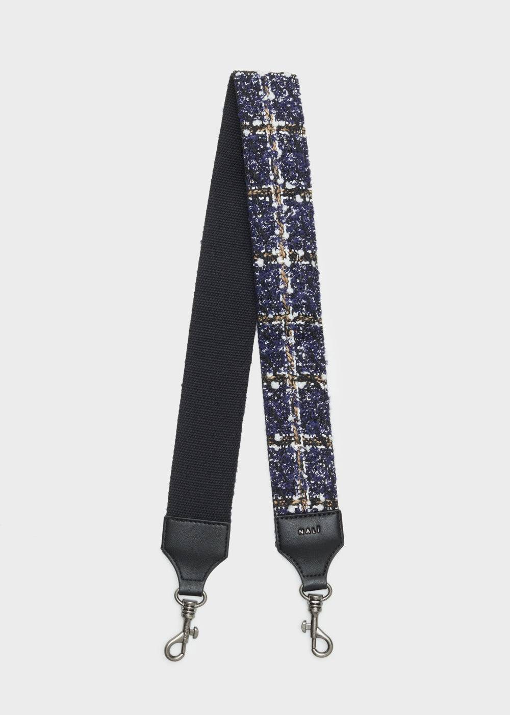 Nalí ALMA STRAP W/ BLUE CHECK FABRIC Consegna Veloce