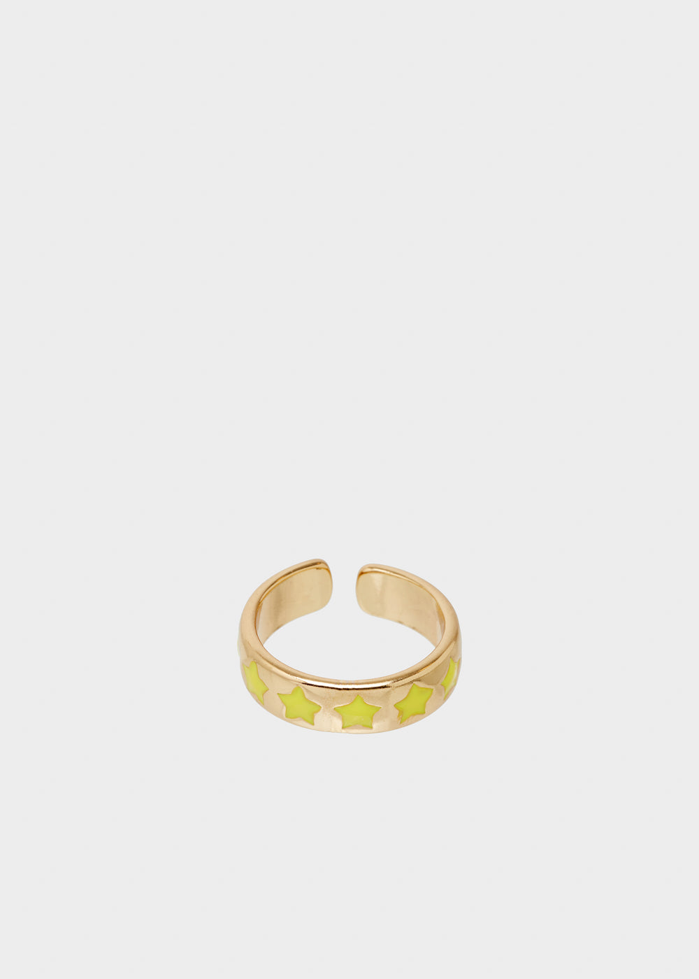 Nalí SUMMY ADJUSTABLE RING W/ YELLOW STARS Fino Al -60%