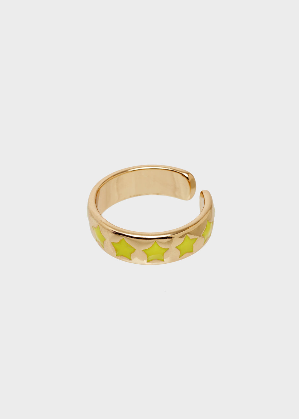 Nalí SUMMY ADJUSTABLE RING W/ YELLOW STARS Fino Al -60%
