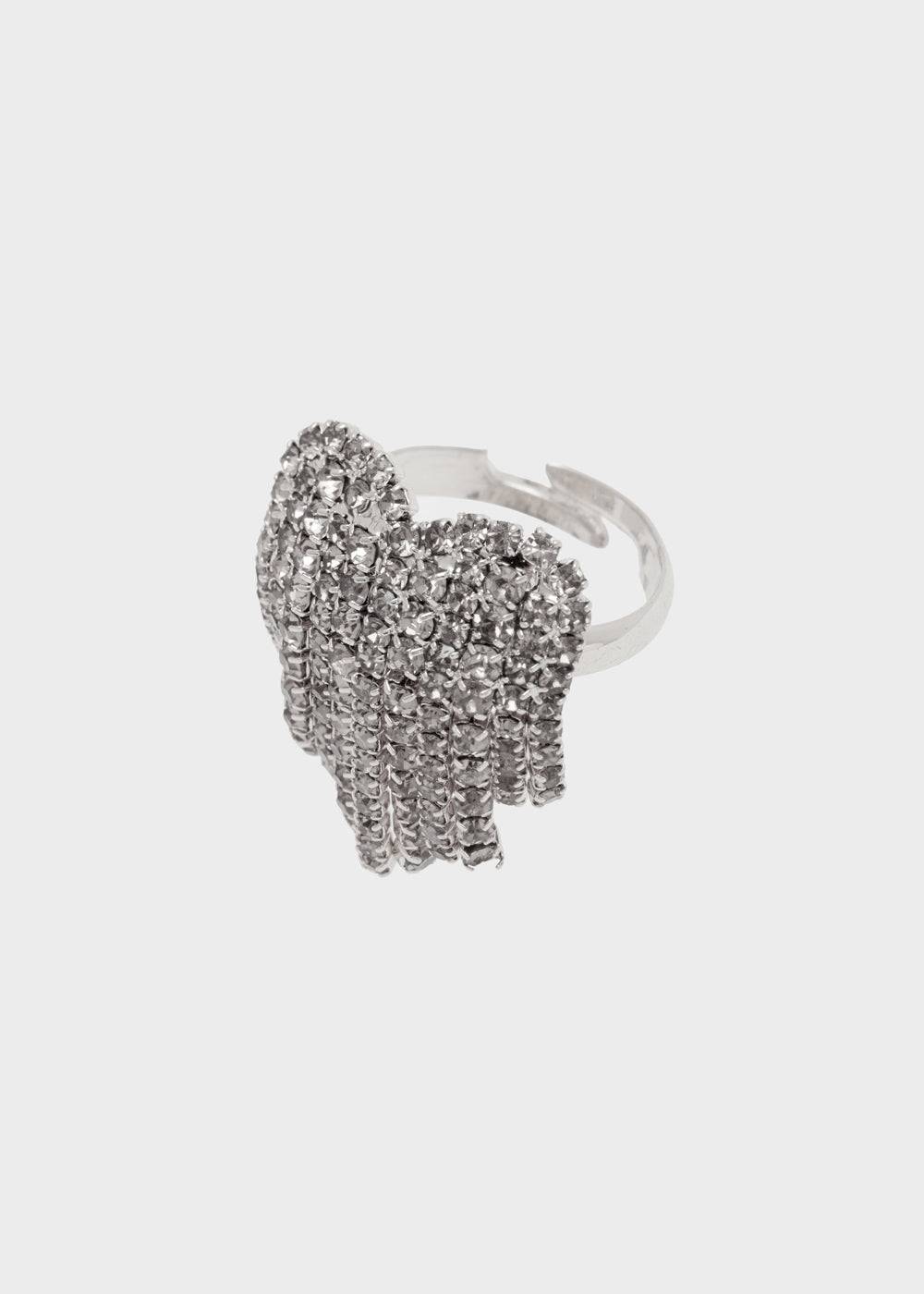 Nalí BABY HEART RING W/ STONES + COLORS Presa