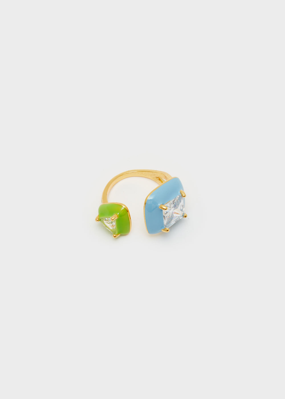 Nalí DOUBLE RING W/ ENAMEL + COLORS Economico