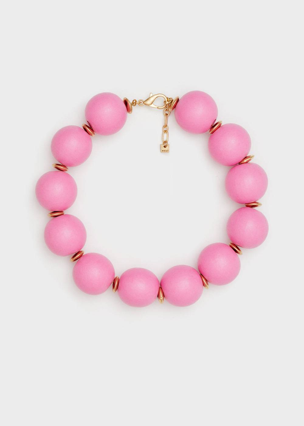 Nalí ITHACA NECKLACE W/ WOOD BEADS + COLORS Saldi Di Fabbrica