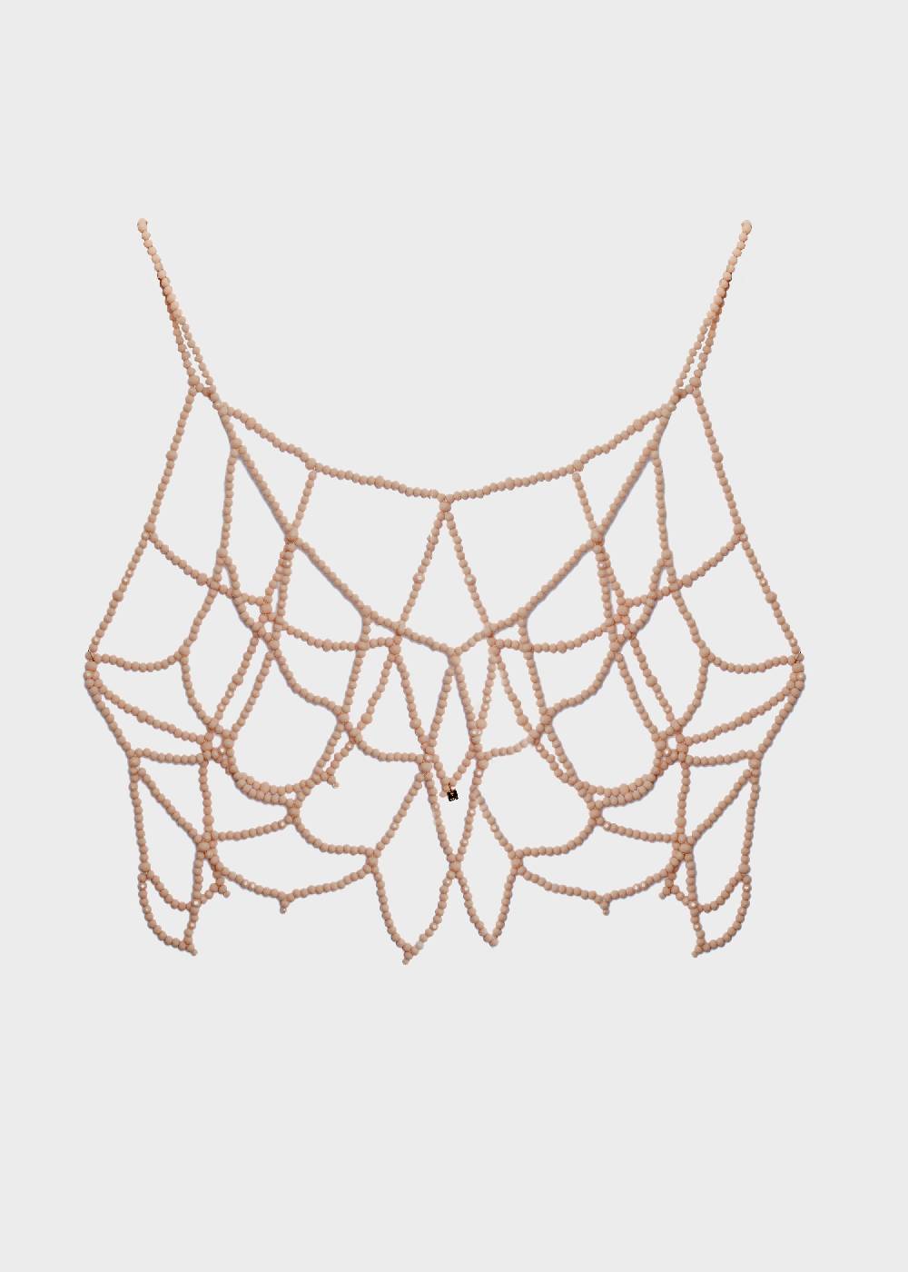 Nalí SISSI BODYCHAIN WITH PINK BEADS Offerta per la Festa della Mamma