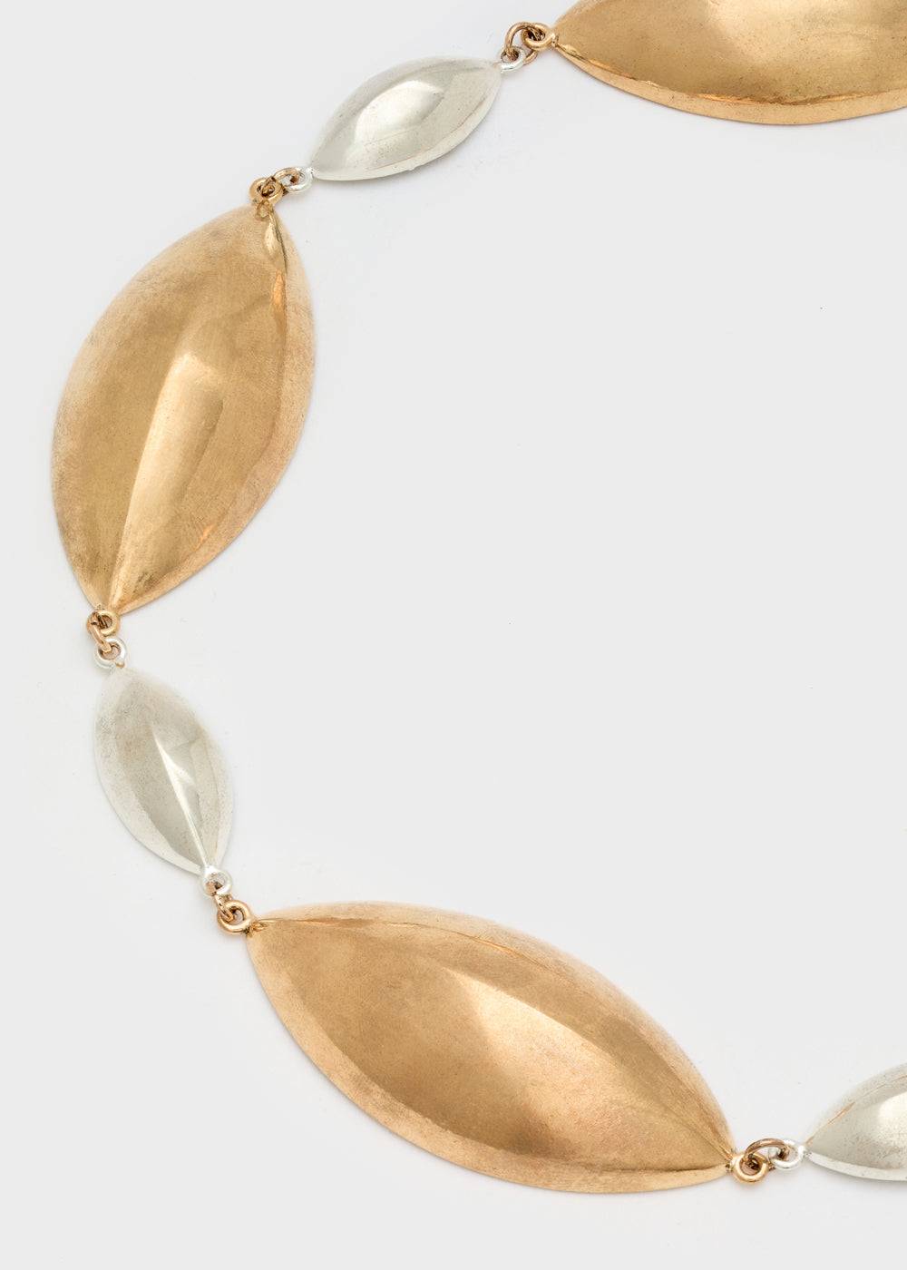 Nalí DUNE NECKLACE GOLD+SILVER Online Outlet
