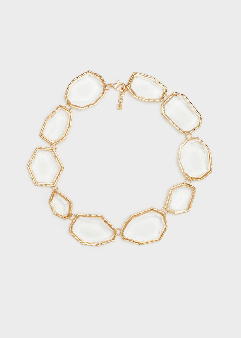 Nalí NECKLACE WITH CLEAR STONES Ultimi tre giorni