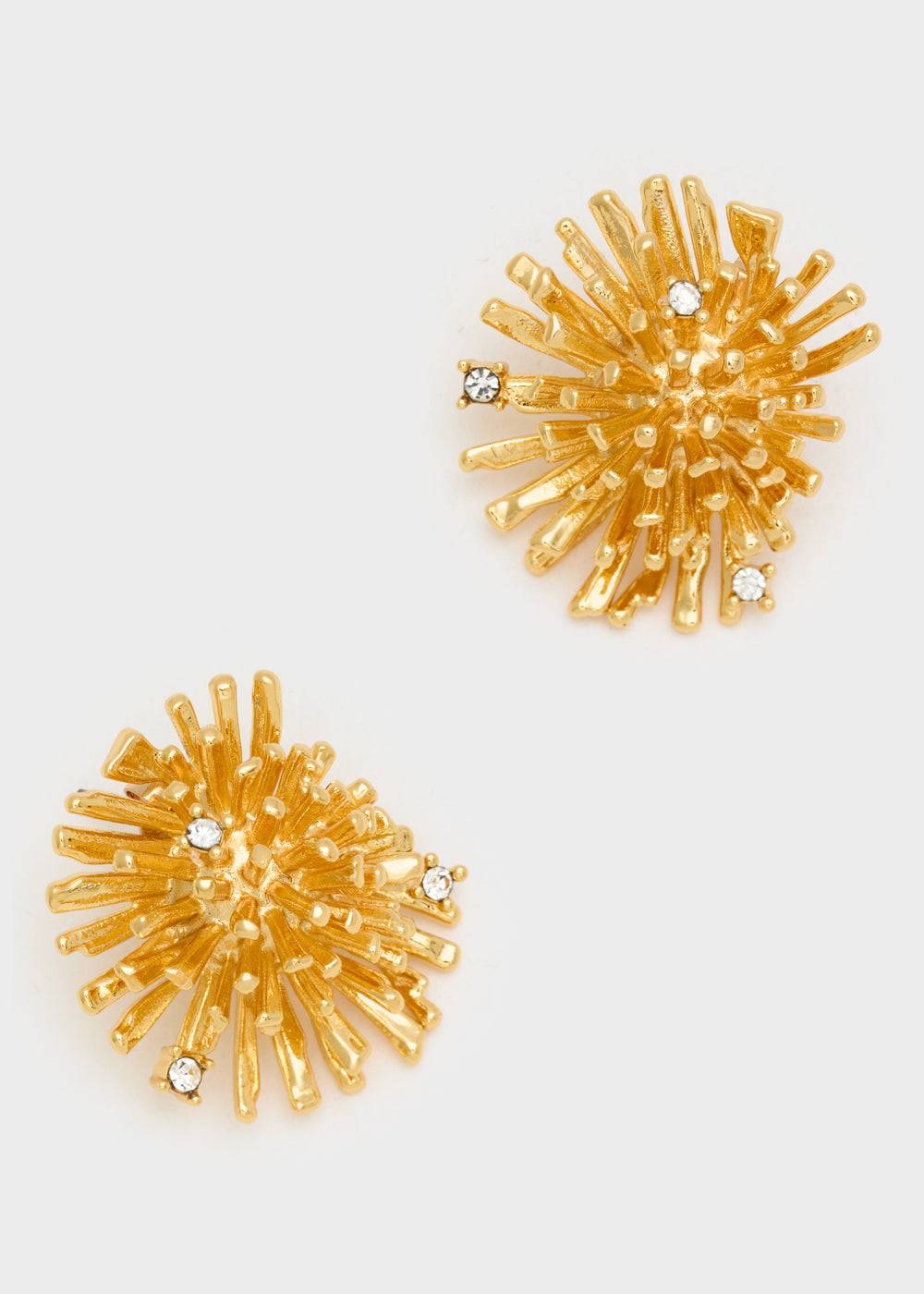 Nalí GINA LOBE EARRINGS IN GOLD WITH STONES Fino al 55% di sconto