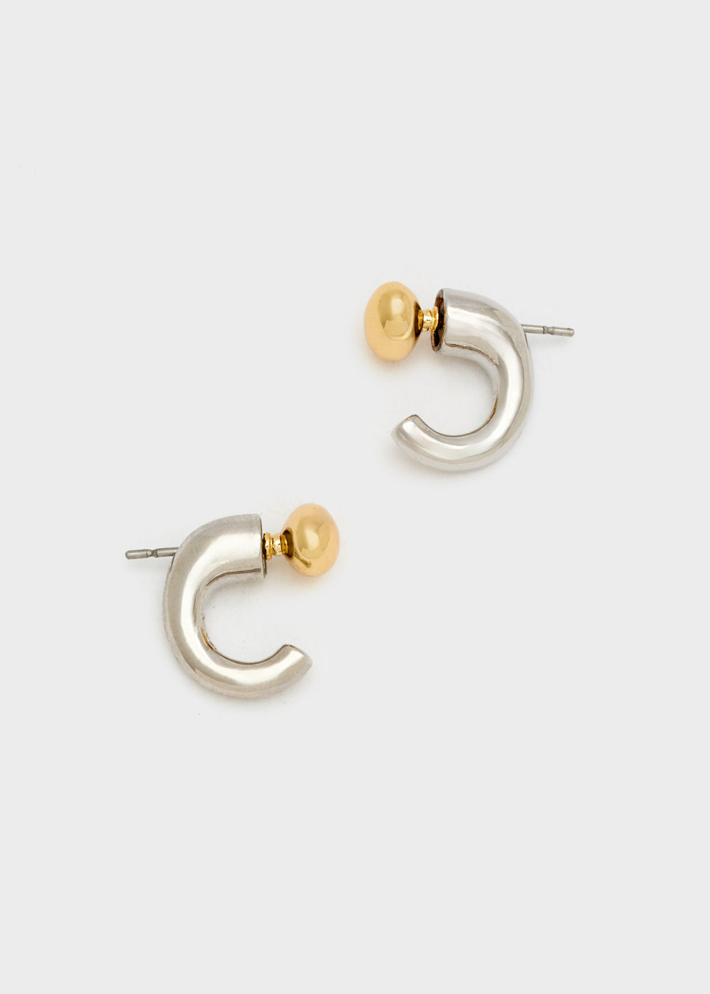 Nalí 2 PIECES LOBE EARRINGS GOLD/SILVER Esporta salva