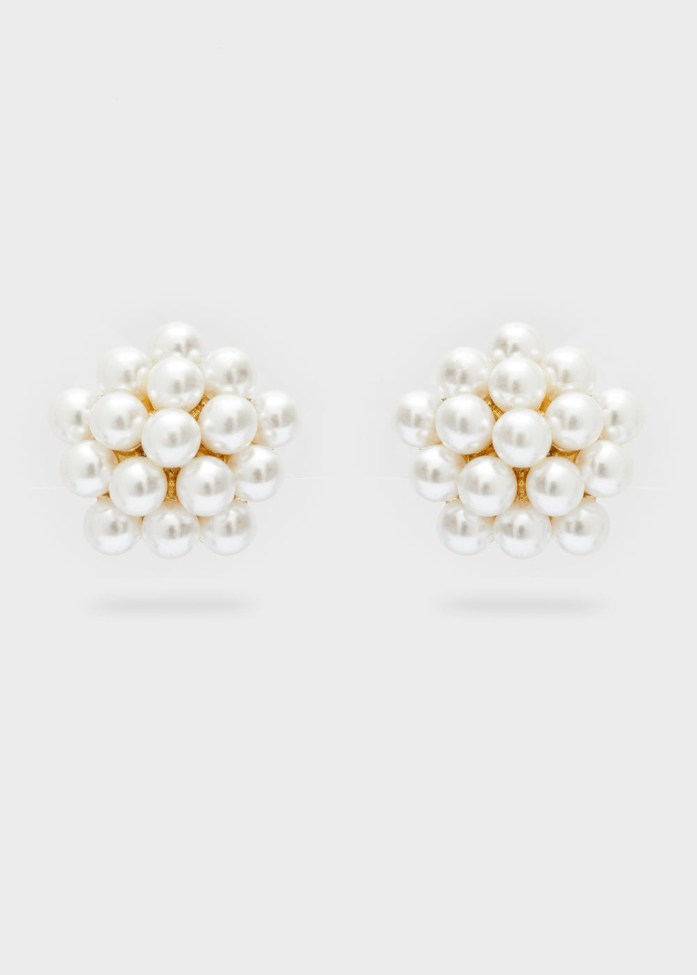 Nalí LOBE EARRINGS WITH WHITE PEARLS Spedizione Gratuita