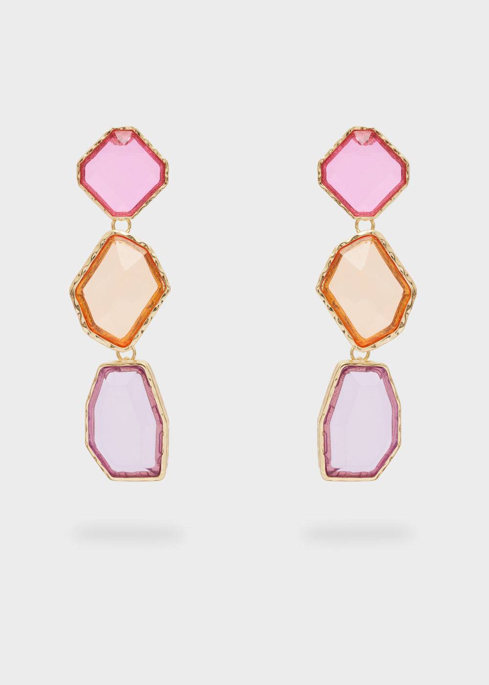 Nalí LONG PENDANT EARRINGS MULTICOLOR Fino Al -60%