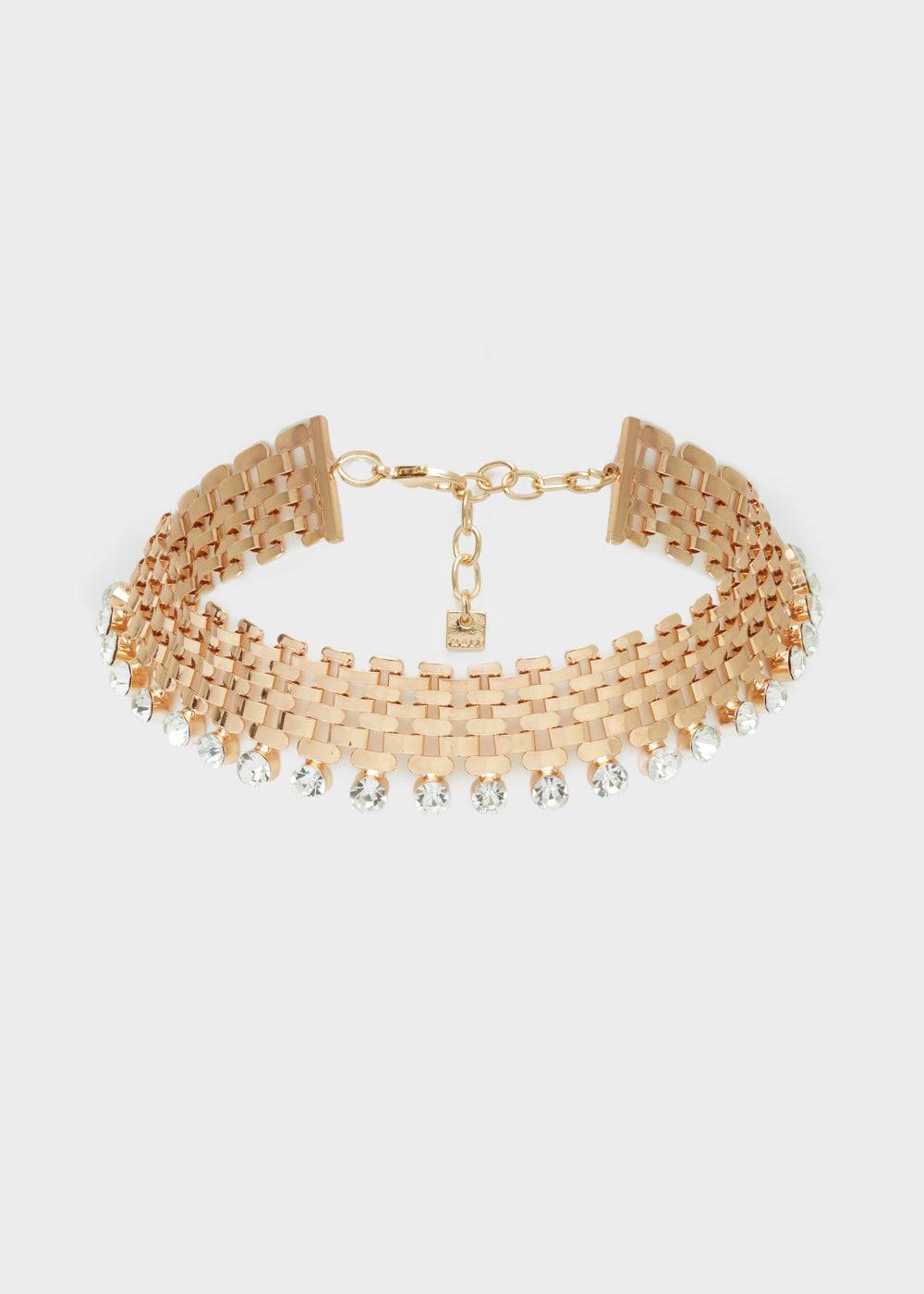 Nalí THICK NECKLACE IN GOLD Presa