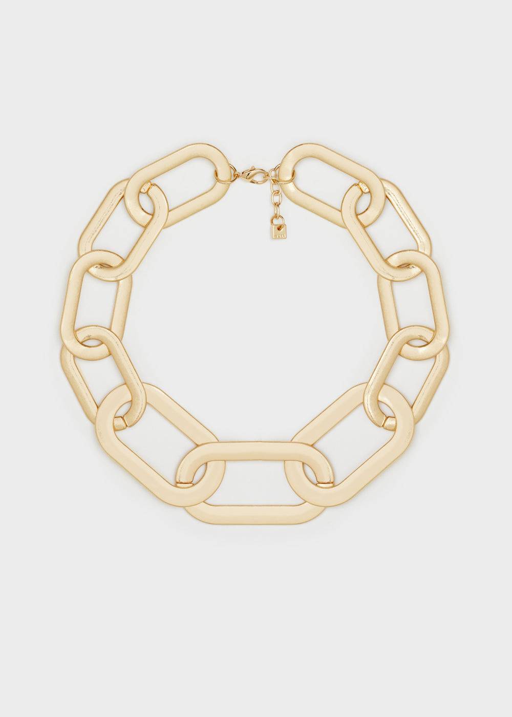 Nalí RINGED NECKLACE IN GOLD Offerta