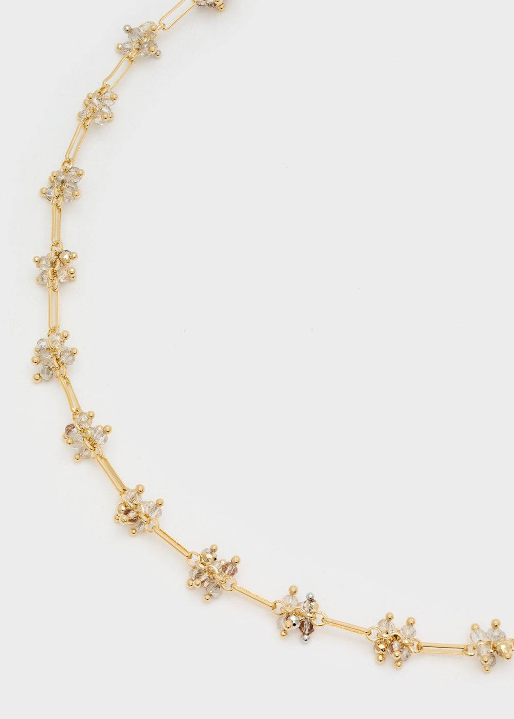 Nalí NECKLACE WITH CLEAR STONES Outlet