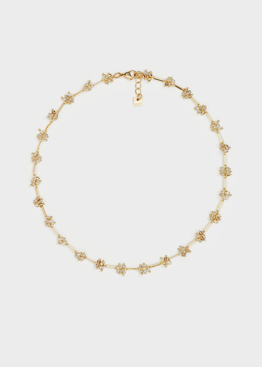 Nalí NECKLACE WITH CLEAR STONES Outlet