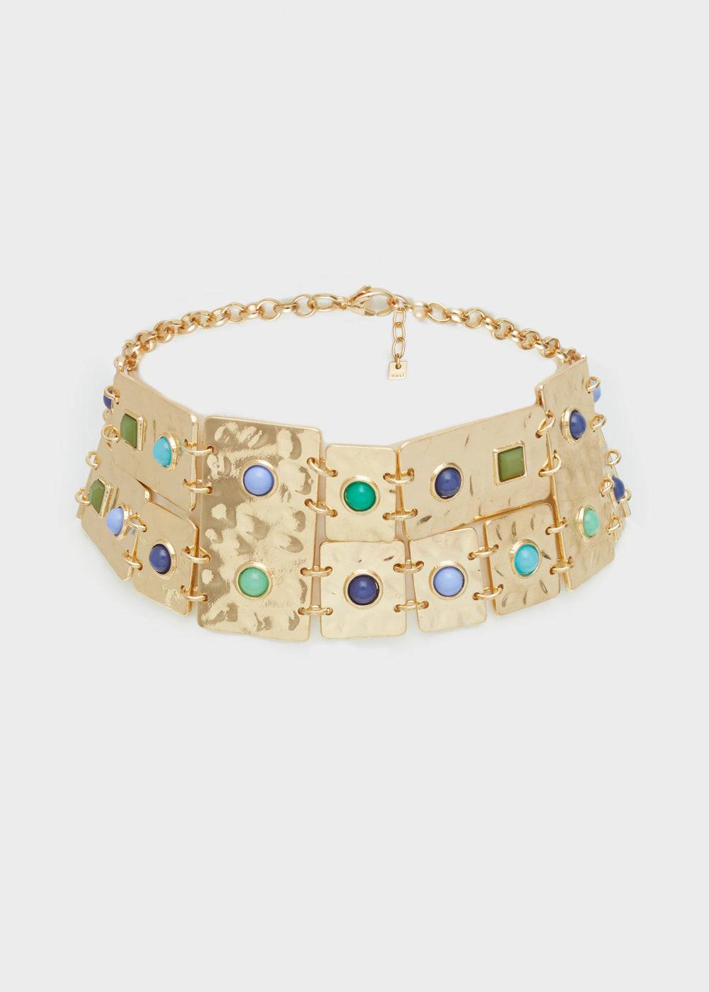Nalí NECKLACE WITH BLUE AND GREEN STONES I Più Venduti