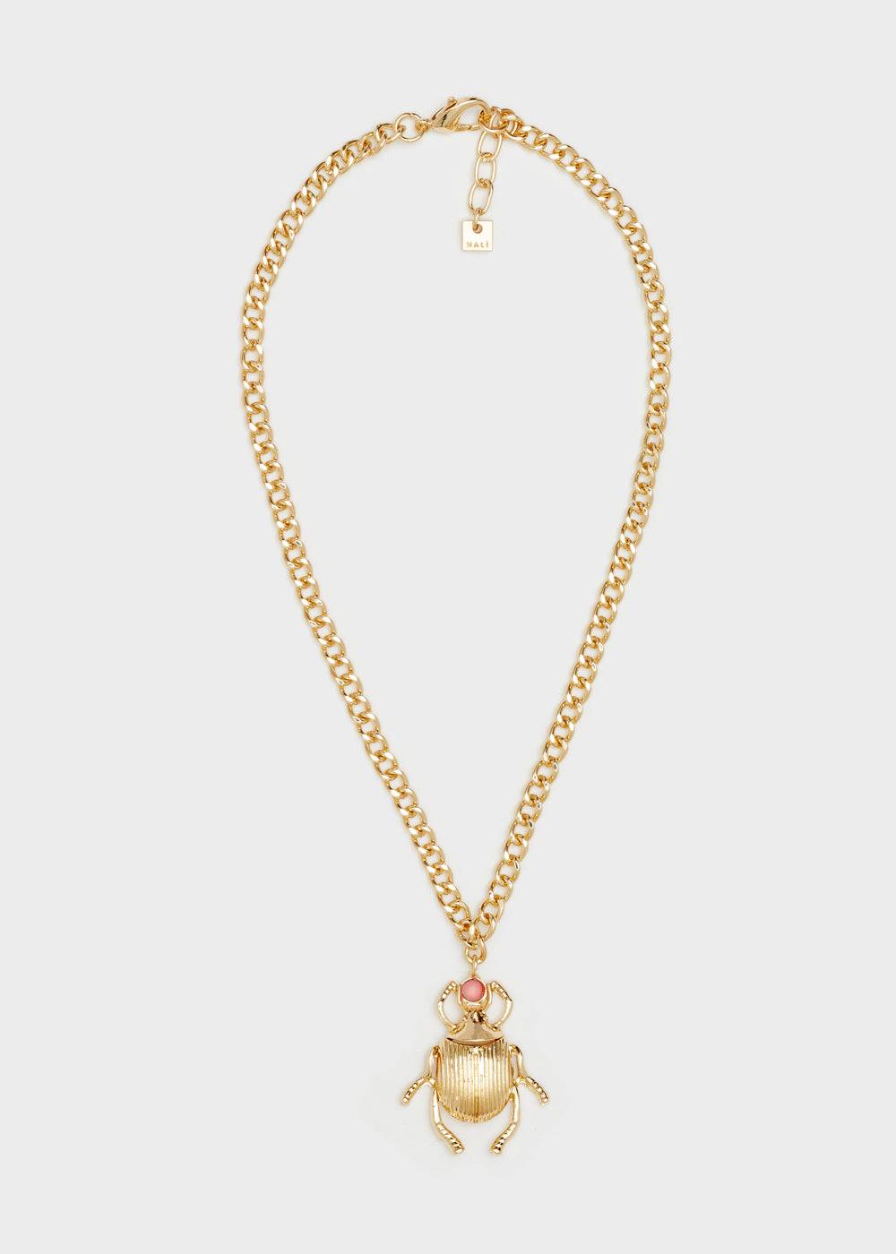 Nalí BEETLE CHAIN NECKLACE Negozio