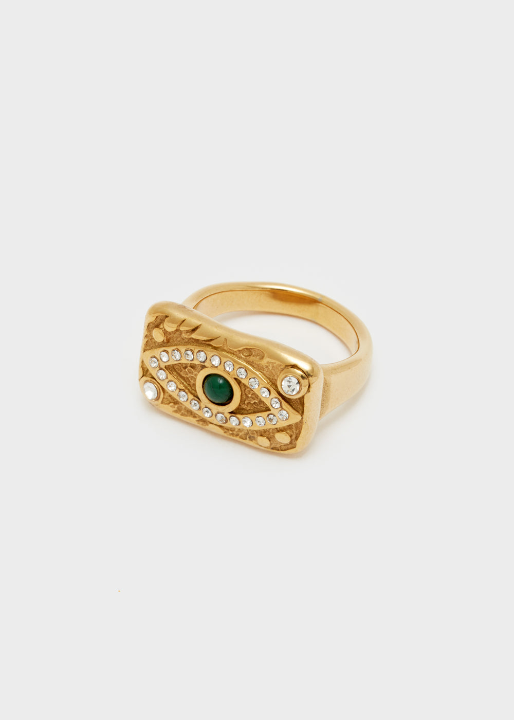 Nalí S.STEEL GOLD RING WITH EYE Cyber Monday