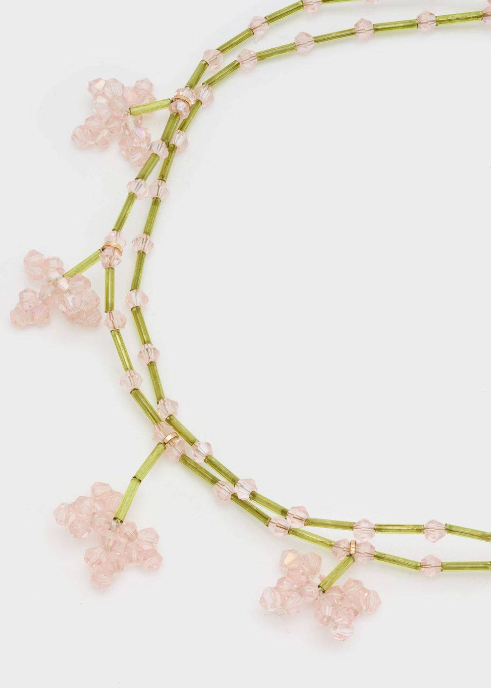 Nalí NECKLACE W/ BEAD PINK FLOWER Comprane uno, ottenene uno gratis