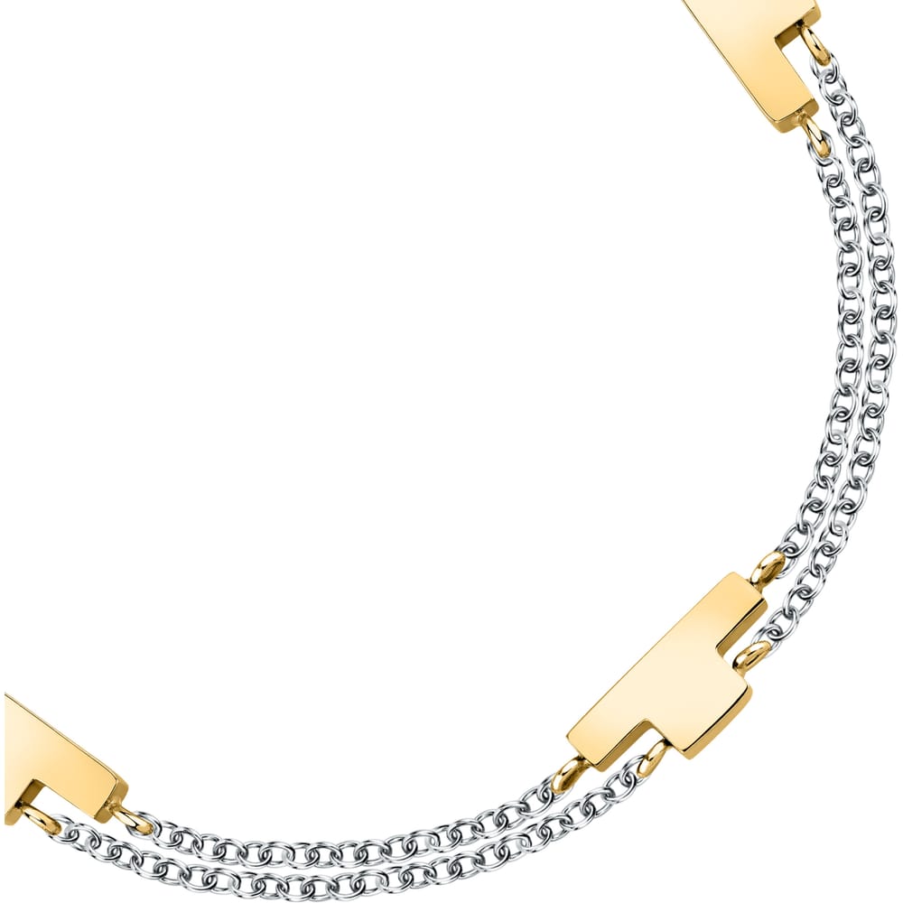 La Petite Story BRACCIALE TRUSSARDI T-LOGO - TJAXC28 Nuovo