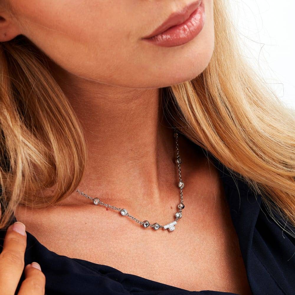 La Petite Story COLLANA TRUSSARDI T-LOGO - TJAXC04 Novità