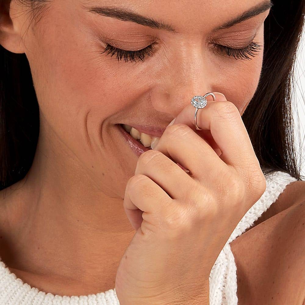 La Petite Story ANELLO BLUESPIRIT ACQUAMARINA - P.206C03000206 Vendita