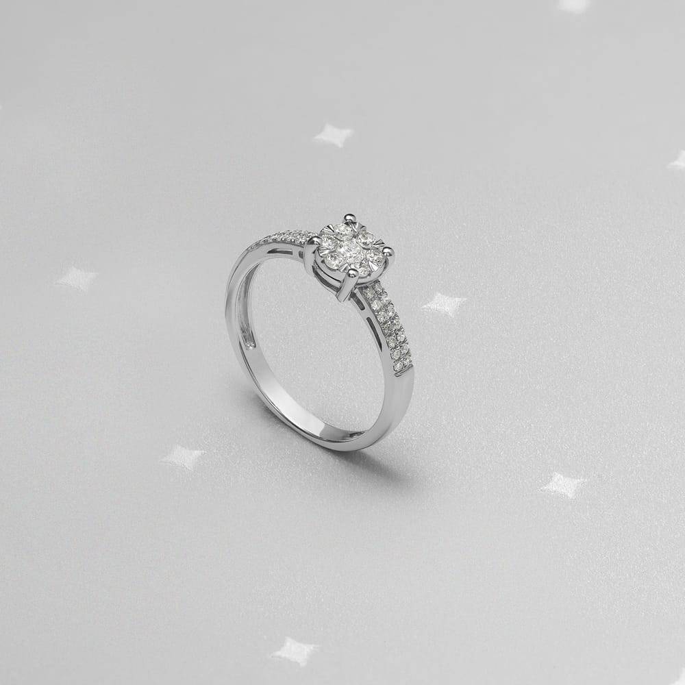 La Petite Story Anello con Diamanti - Bluespirit Promesse Offerte