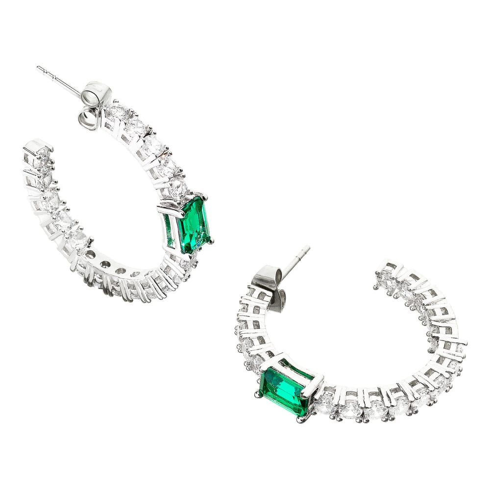 La Petite Story Orecchini Chiara Ferragni Brand Emerald - J19AWJ14 Shopping Online