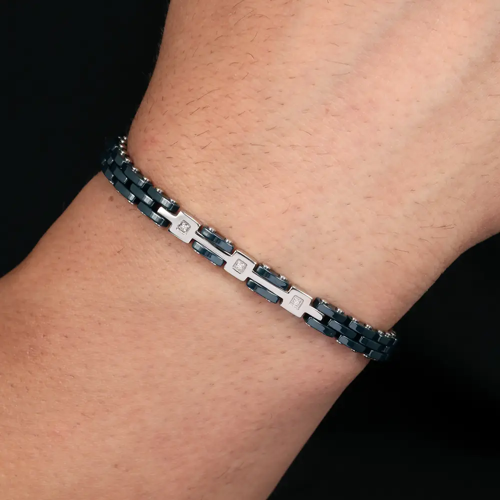 La Petite Story BRACCIALE MORELLATO DIAMONDS - SAUK04 Nuova