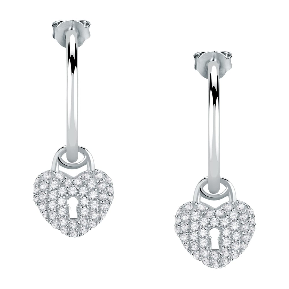 La Petite Story Orecchini a Cerchio - Creole in Argento, ⌀20mm Economico