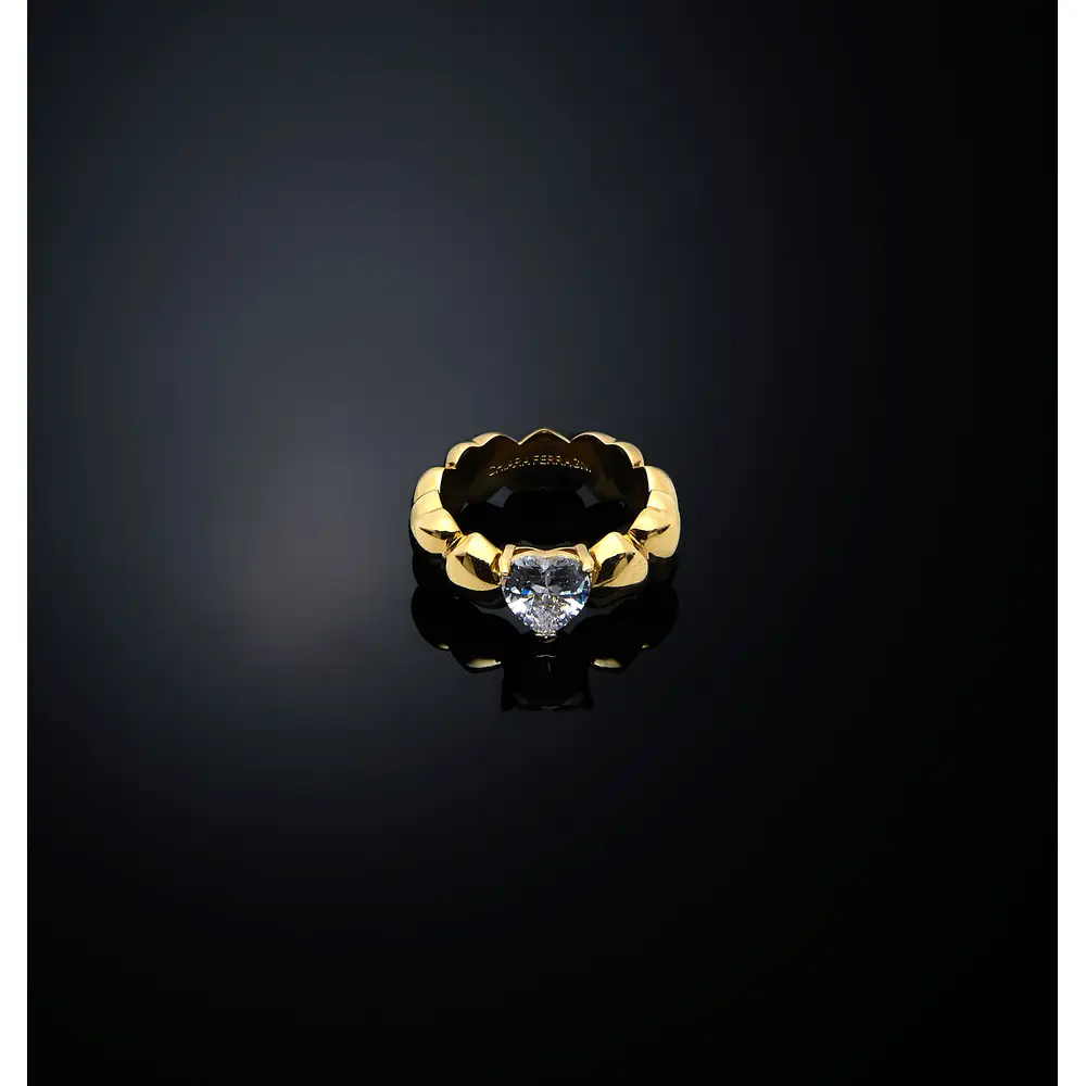 La Petite Story Anello Chiara Ferragni Brand Cuoricino - J19AVT05012 Grande vendita