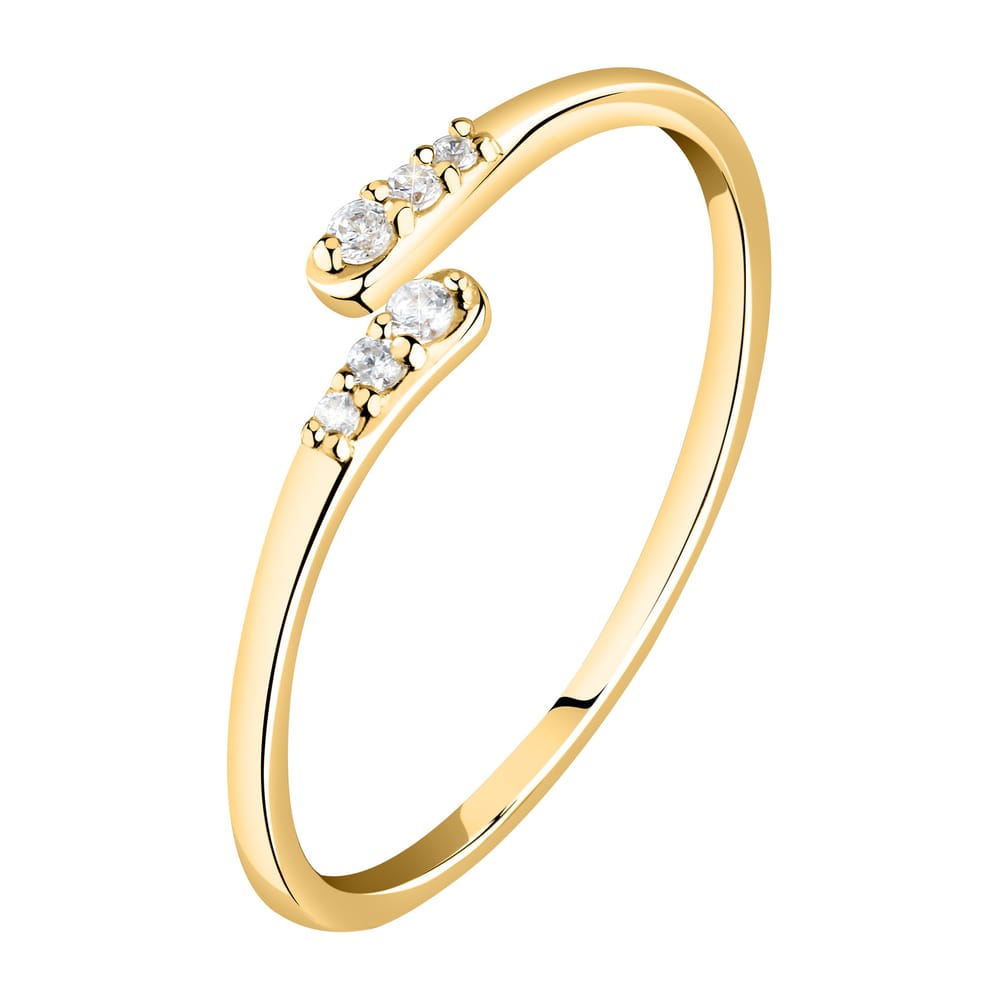 La Petite Story ANELLO LIVE DIAMOND CONTEMPORARY DIAMOND - LDY006109010 Fornitura limitata