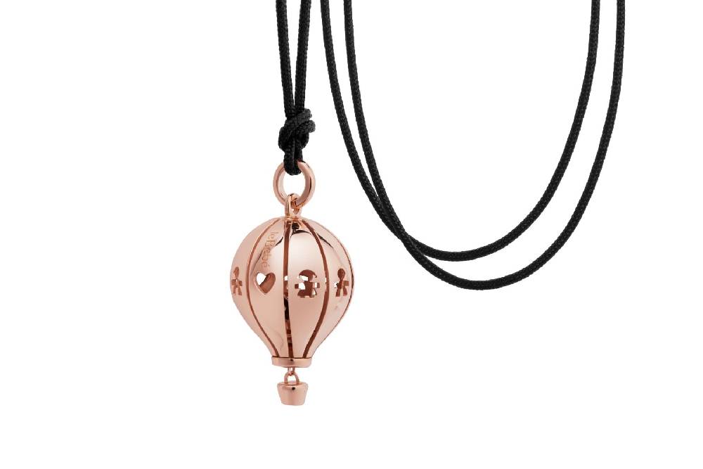 Le Bebé Ciondolo Suonamore in argento placcato oro rosa Moda