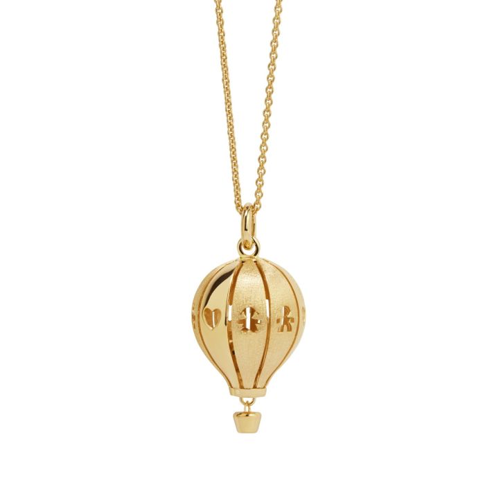 Le Bebé Collana Suonamore in argento placcato oro giallo lucido/satinato