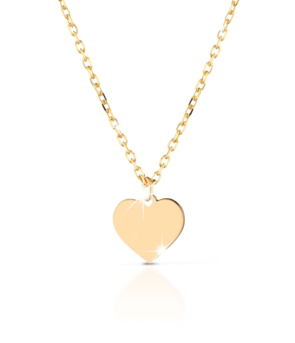 Le Bebé Collana Fortuna con cuore in oro giallo Offerte