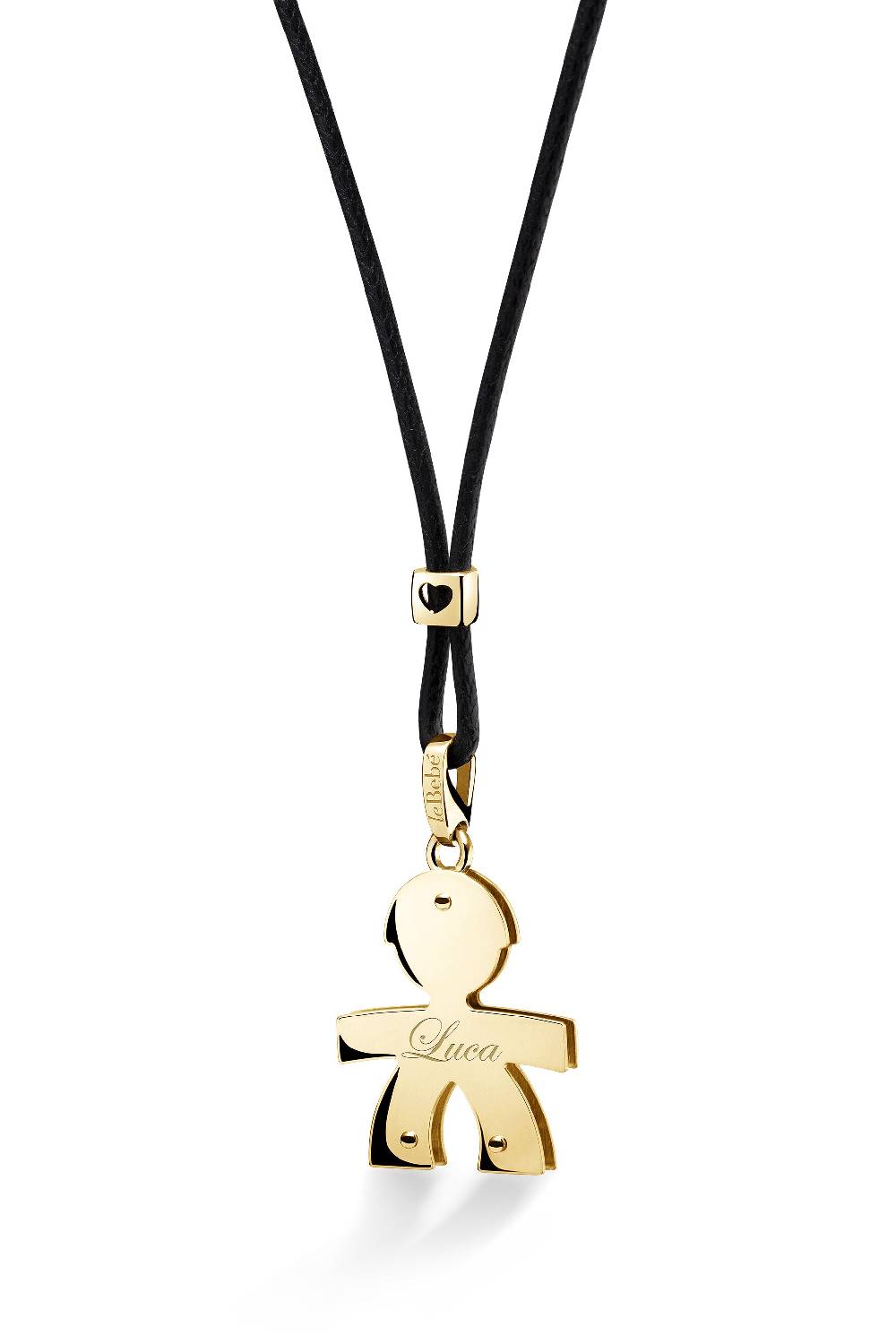 Le Bebé Ciondolo I Classici con sagoma bimbo in oro giallo Only for today